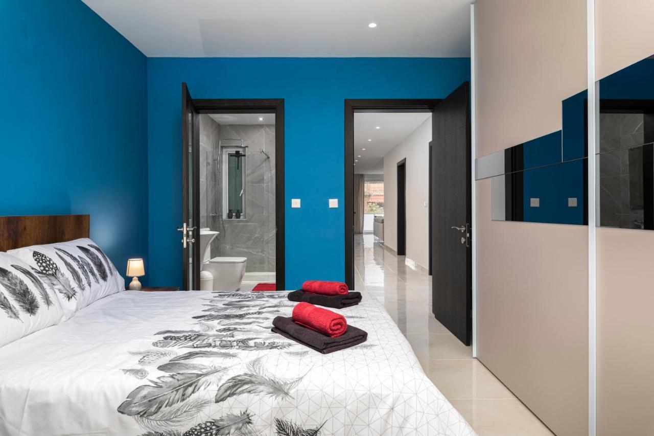 Modern 3Br Stylish Apartment With Large Balcony - Close To St Julians And St Georges Bay Is-Swieqi Dış mekan fotoğraf